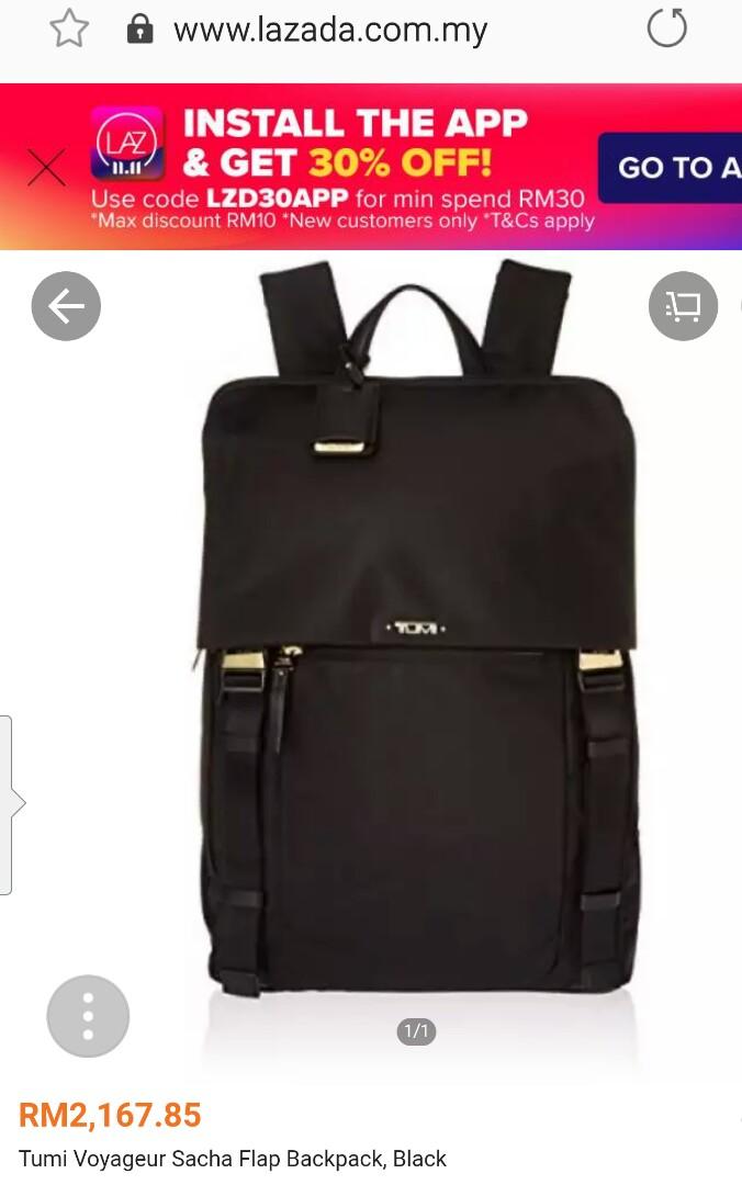 tumi backpack lazada
