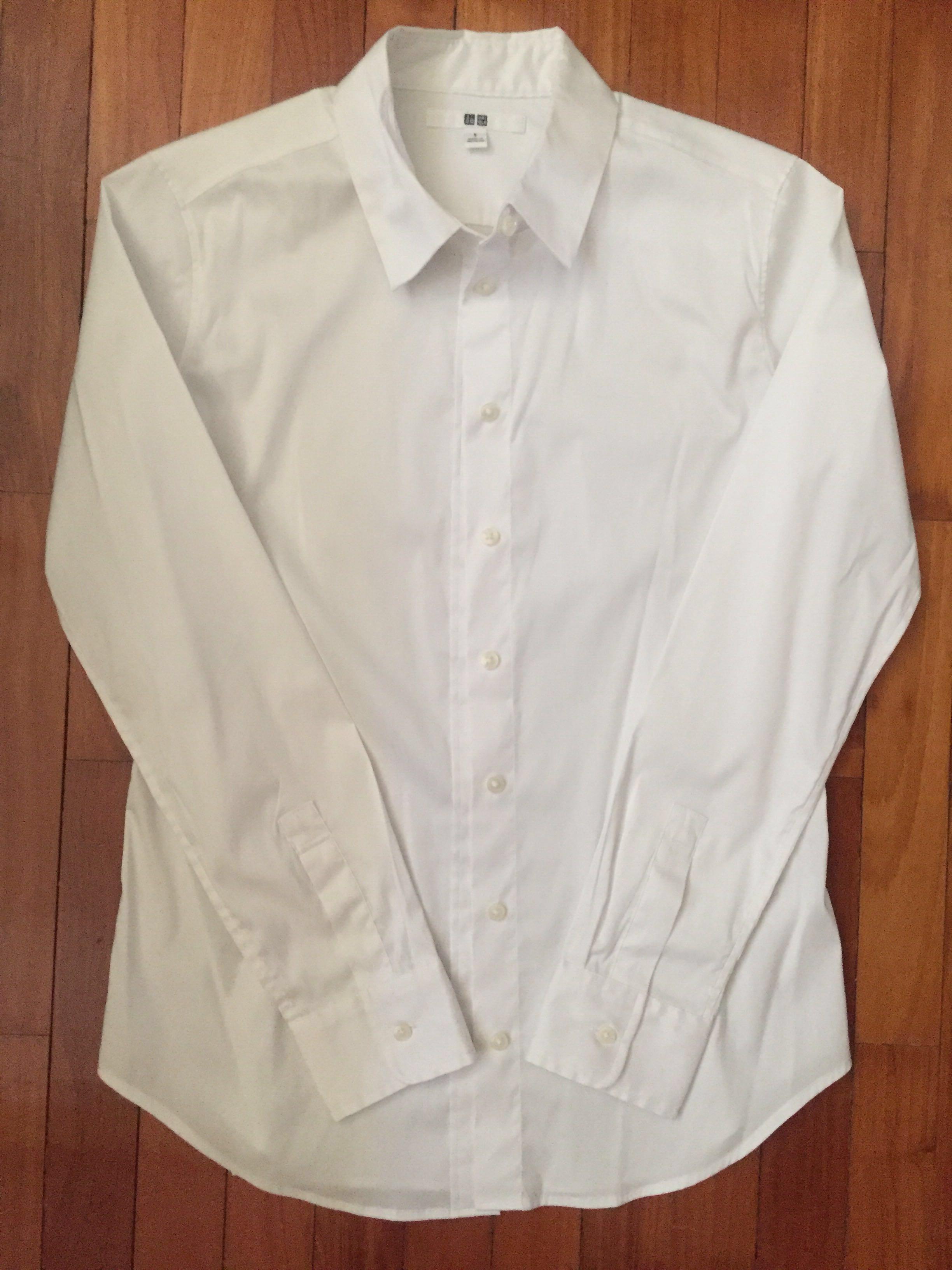 uniqlo shirt white