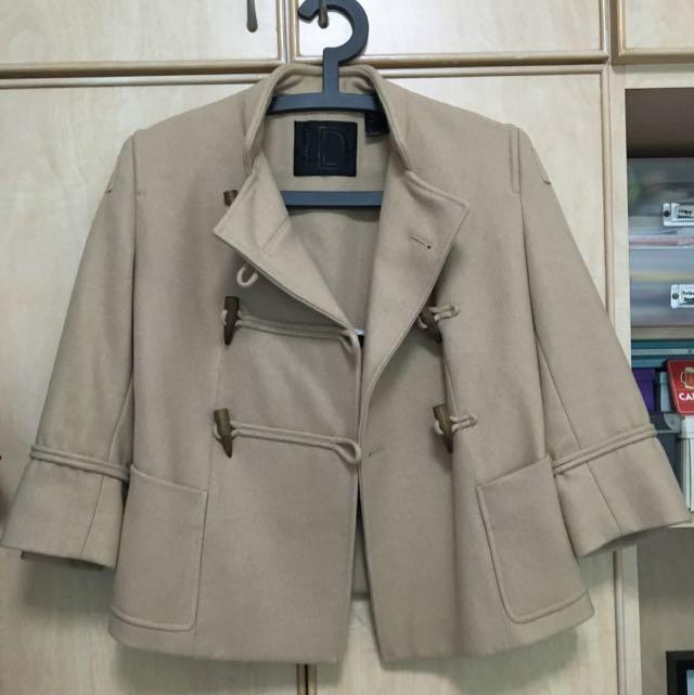 Urban coat in camel top