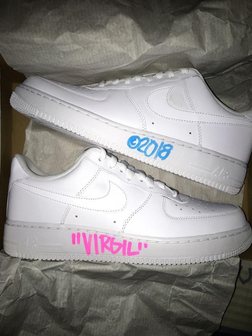 VIRGIL ABLOH NIKE AIR FORCE 1 from 