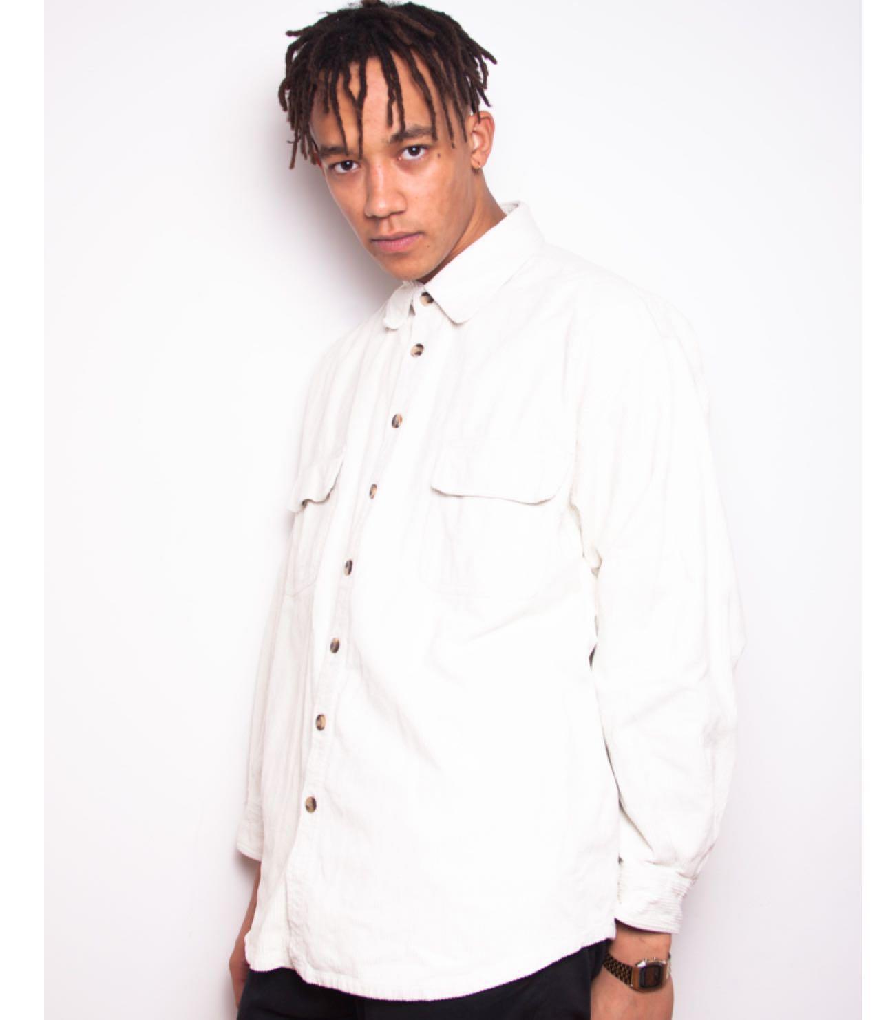 White corduroy jacket hot sale