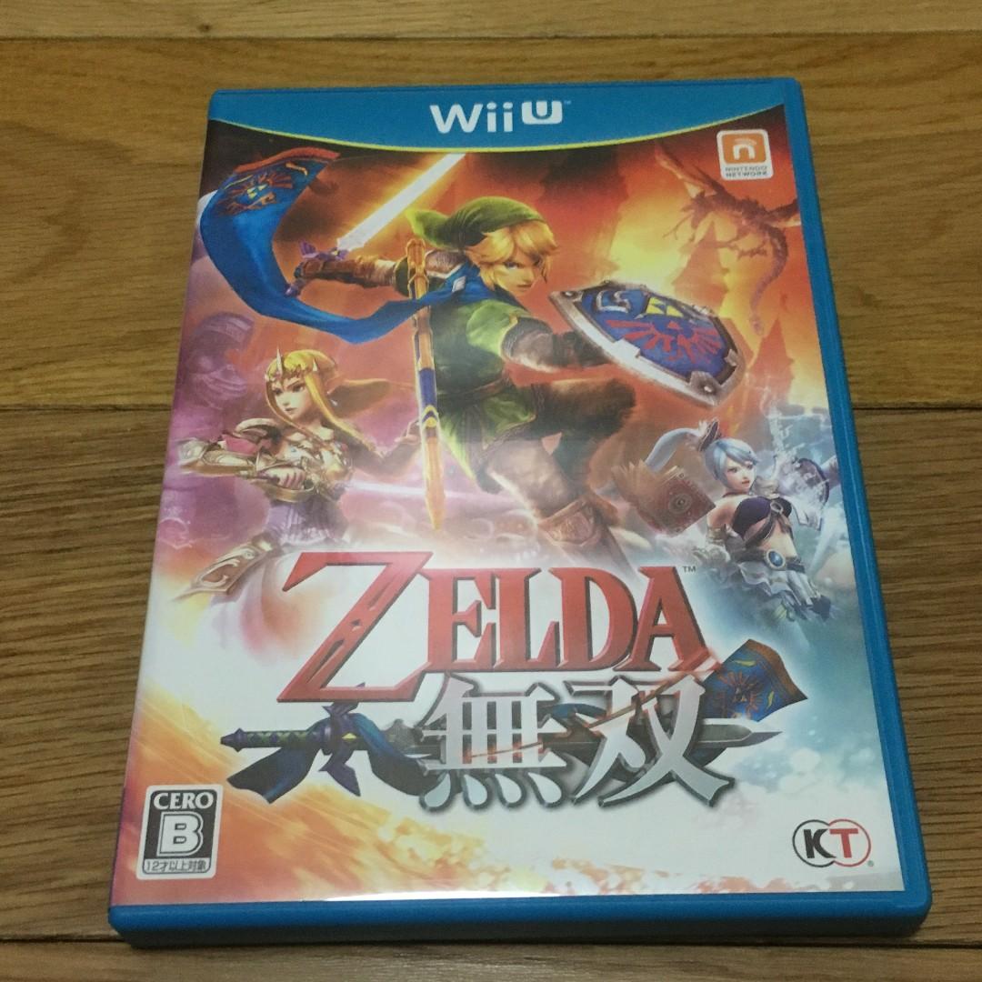 Wiiu Wii U Hyrule Warriors Zelda Musou 薩爾達無雙 遊戲機 遊戲機遊戲 Carousell