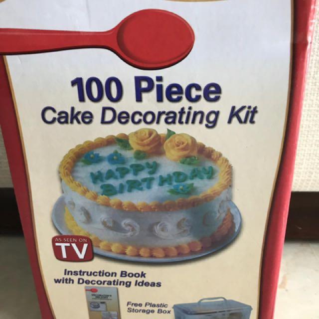 100 Piece Cake Decorating Kit Toys Games Others On Carousell