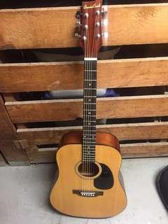 Acoustic Guitar with case 