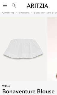 ARITZIA BONAVENTURE TOP