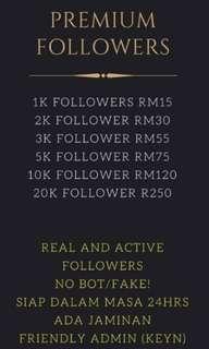 Follower instagram