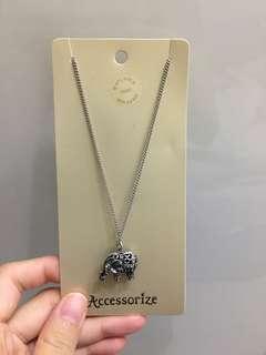 Accessorize Elephant Necklace