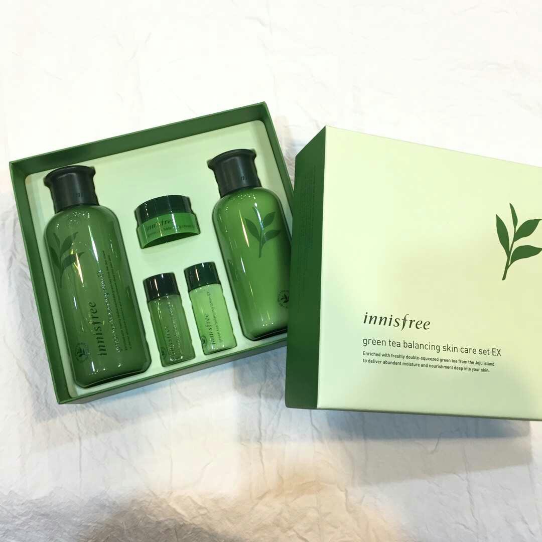 wallpapers Green Tea Balancing Skin Care Set Ex carousell