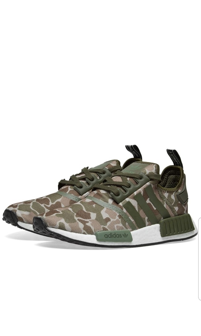Green camo cheap nmd