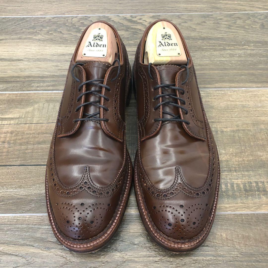 Alden Ravello Shell Cordovan Longwings Size 8.5D