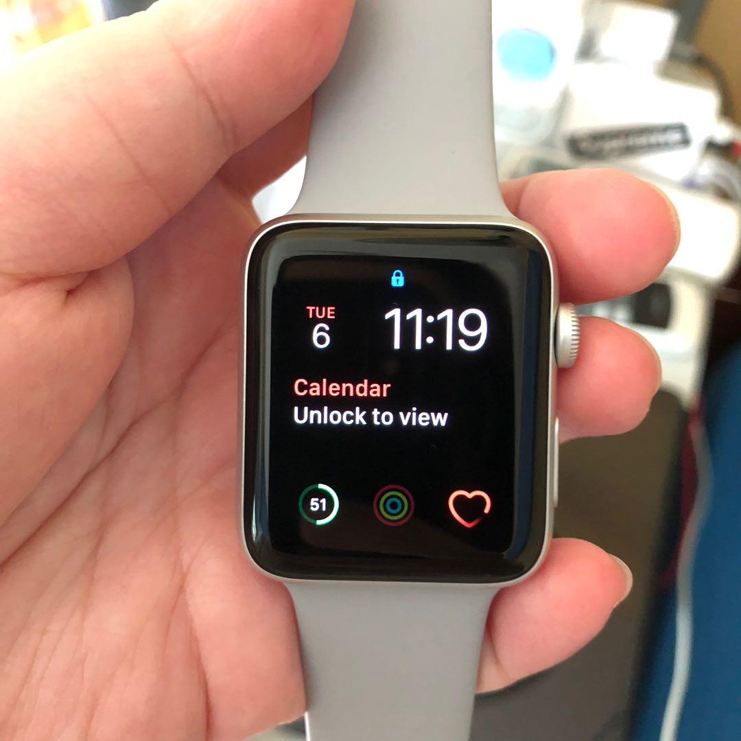Apple Watch Series 3 42mm Silver Aluminium Electronics Others On Carousell