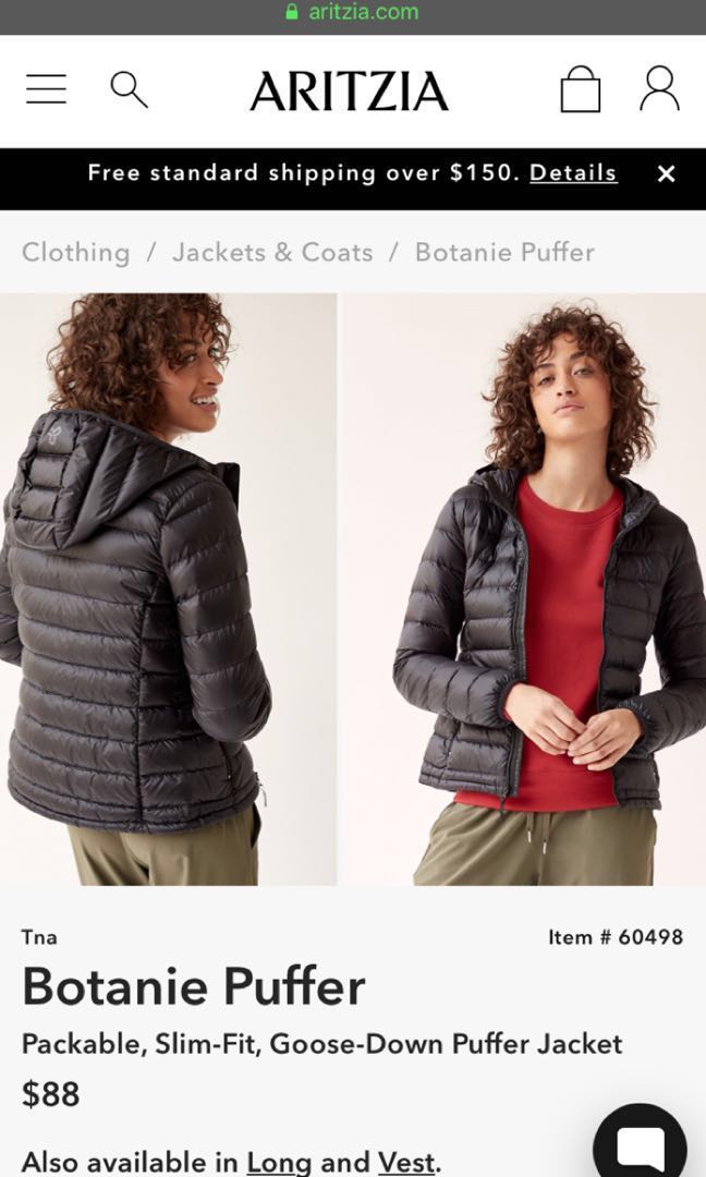 Aritzia botanie puffer online