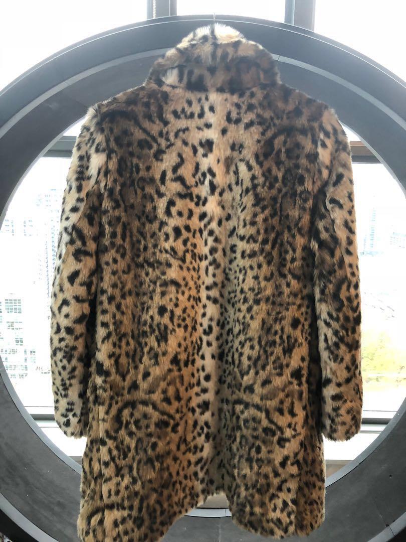 Aritzia best sale leopard coat