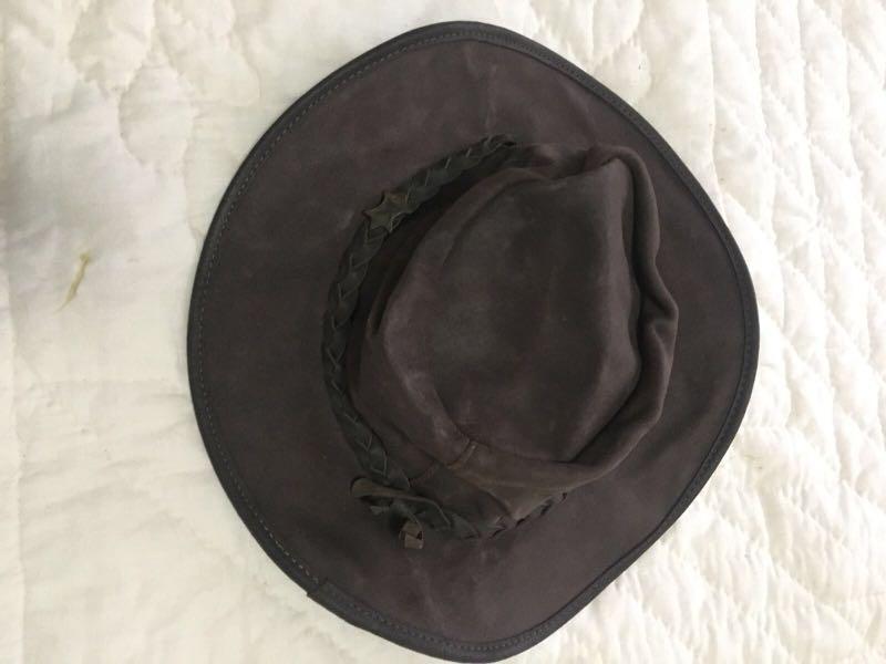 handmade leather hats