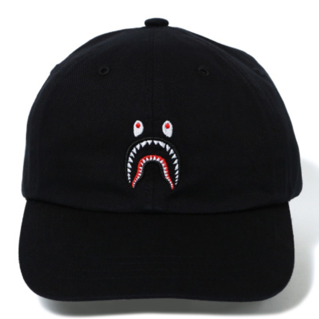 bape shark panel cap