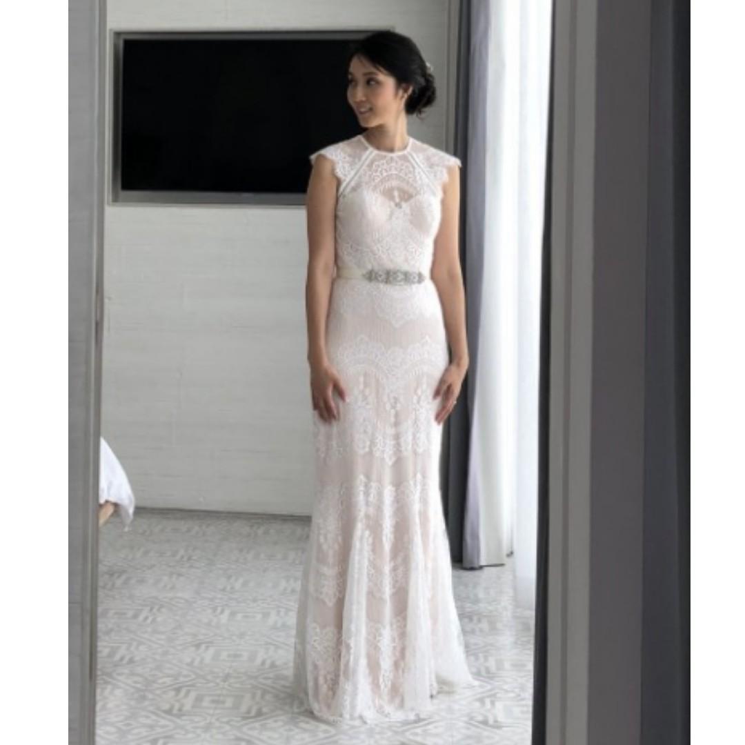 Bhldn suri gown used outlet
