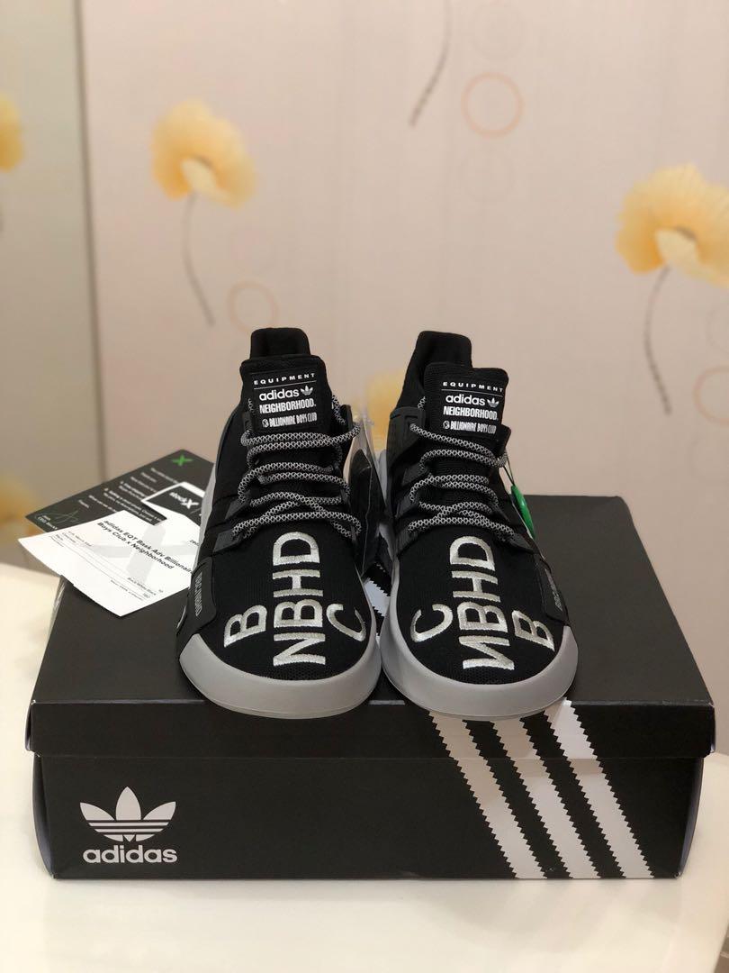 Adidas eqt bask adv billionaire boys club hot sale x neighborhood