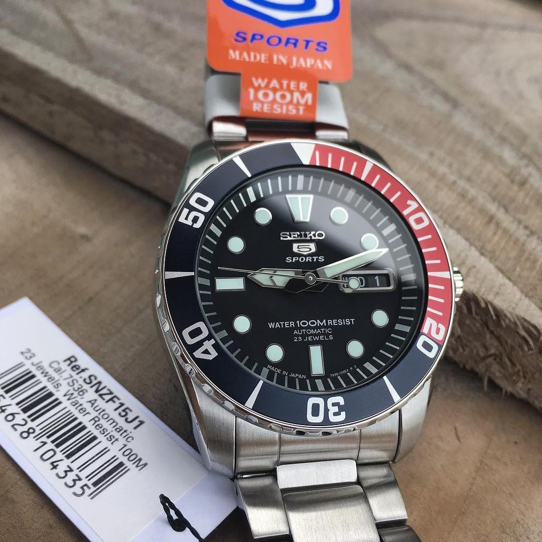 Seiko 5 sports snzf15 top