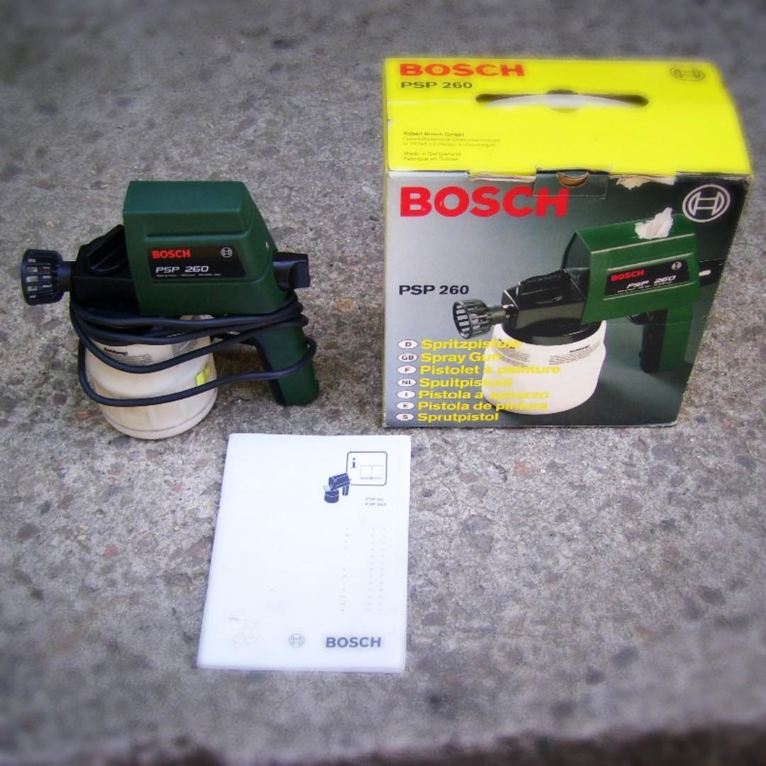BOSCH PSP-260 Paint Spray Gun, TV & Home Appliances, Water Heater ...