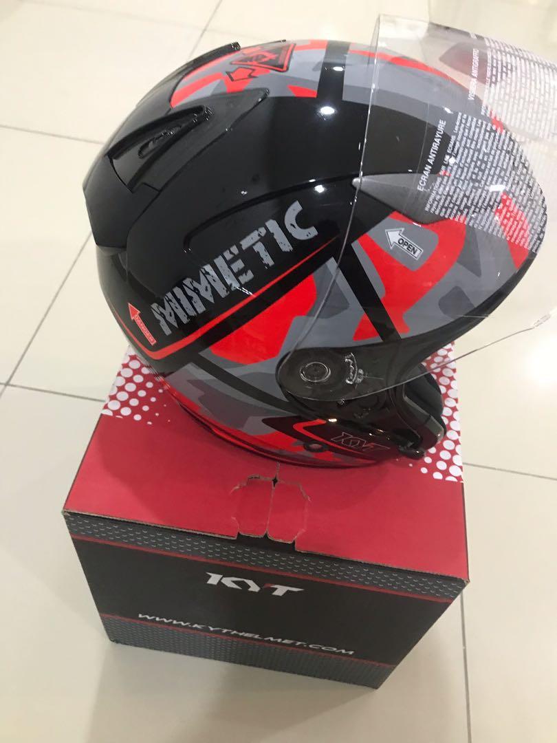 Brand new kyt helmet, Motorcycles, Motorcycle Accessories on Carousell