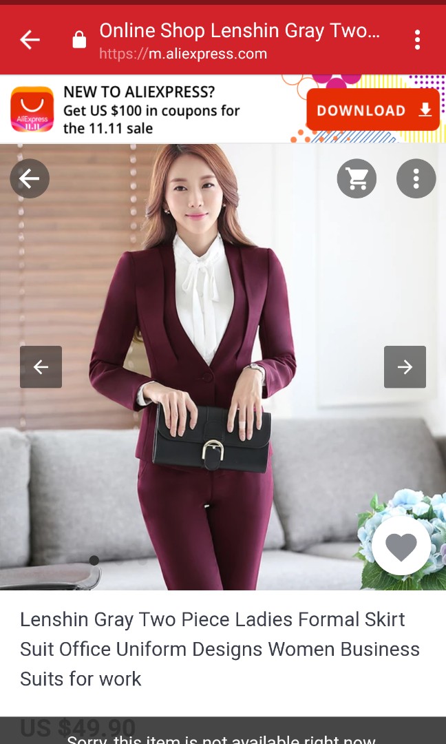 women's business suits online shopping
