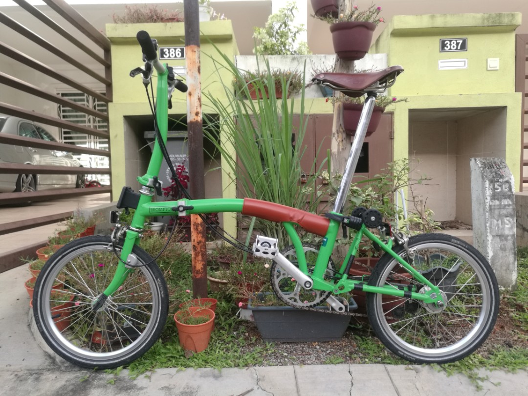 Brompton sale apple green