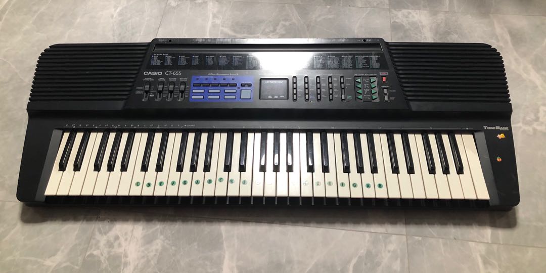 Casio Keyboard CT-655, Hobbies & Toys, Music & Media, Music 