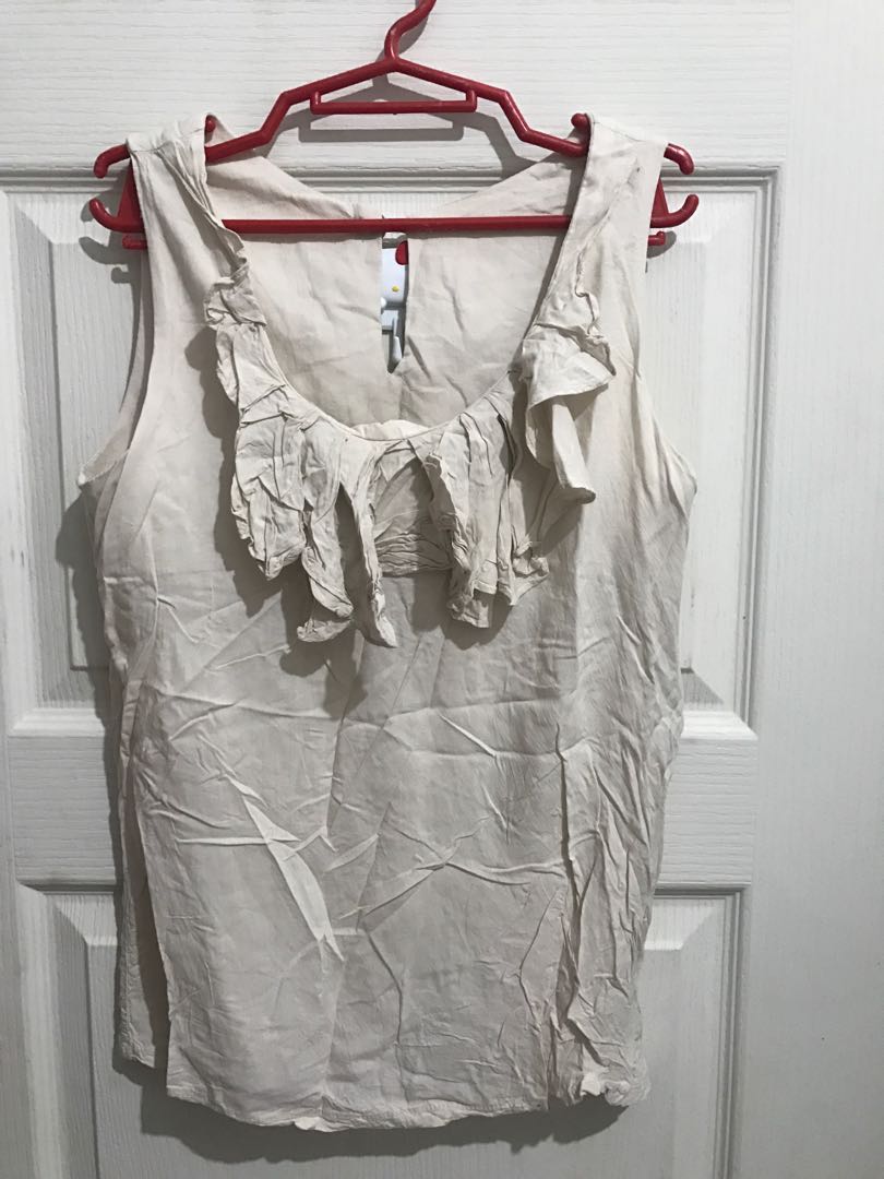 Chanel top, Women's Fashion, Tops, Blouses on Carousell