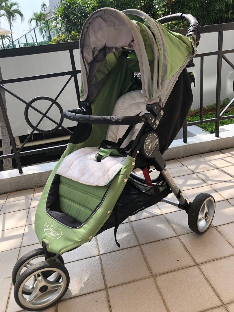 city mini stroller green