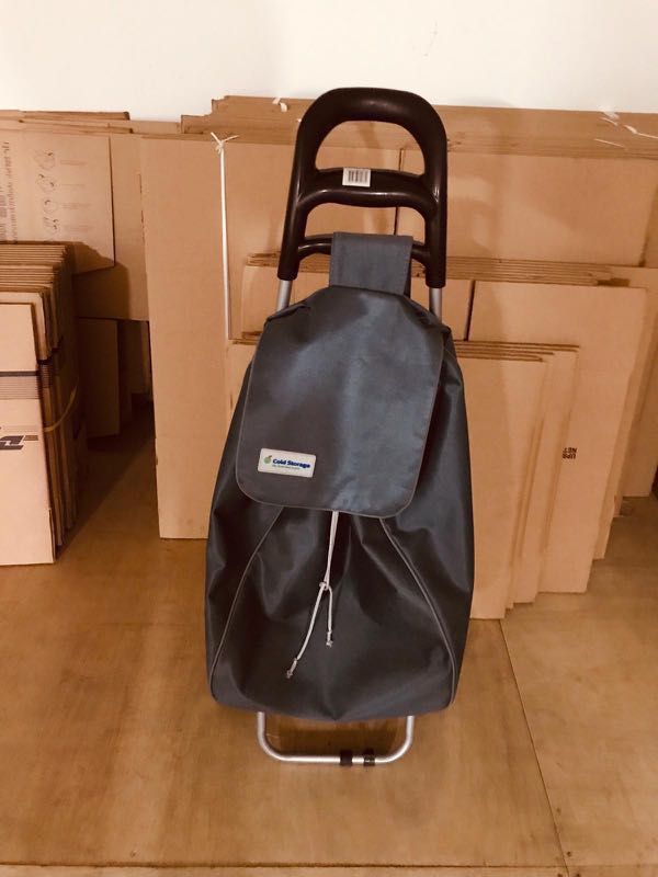 Cold storage trolley bag outlet