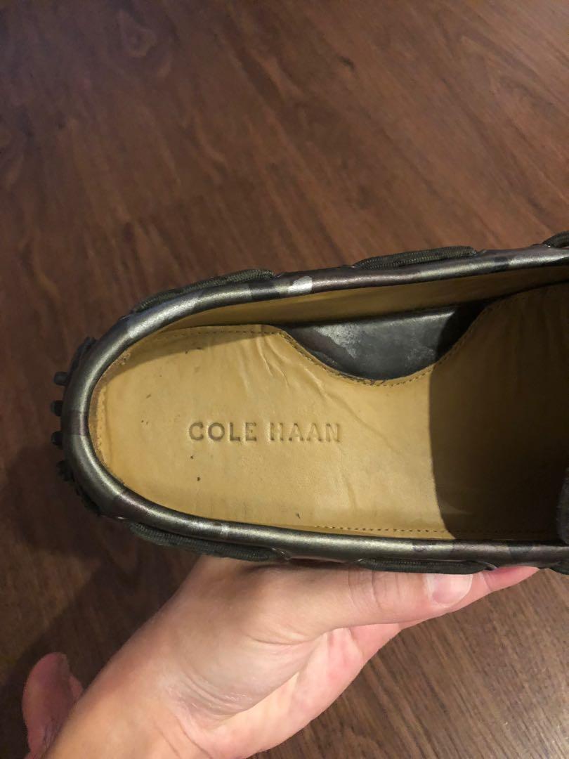 cole haan camo loafers