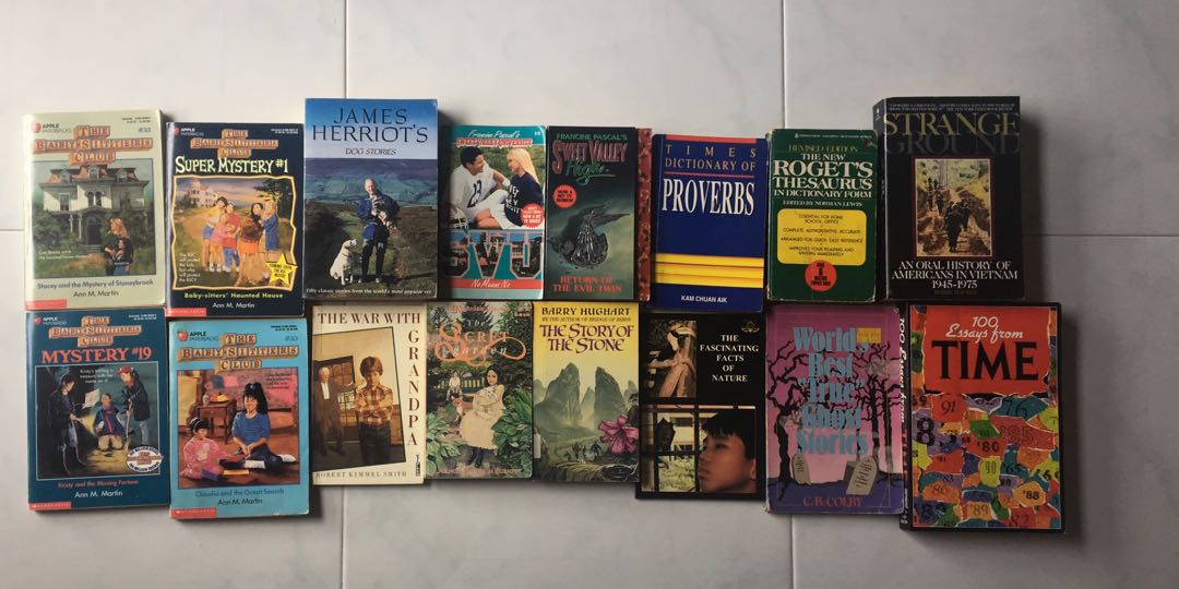 Collection Of Books Books Stationery Fiction On Carousell