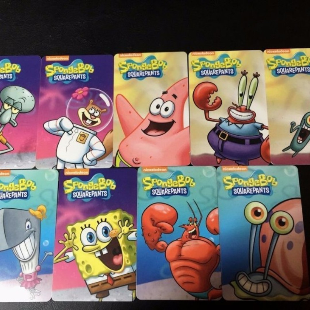 CPCM SpongeBob Cards/Super Jackpot Cards, Hobbies & Toys, Toys & Games ...