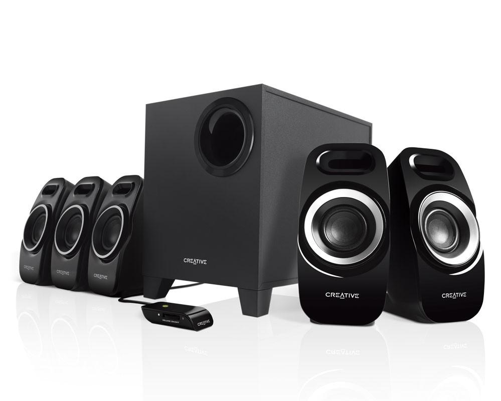 Creative Inspire T6300 5.1 Surround Sound Speaker System for PC or