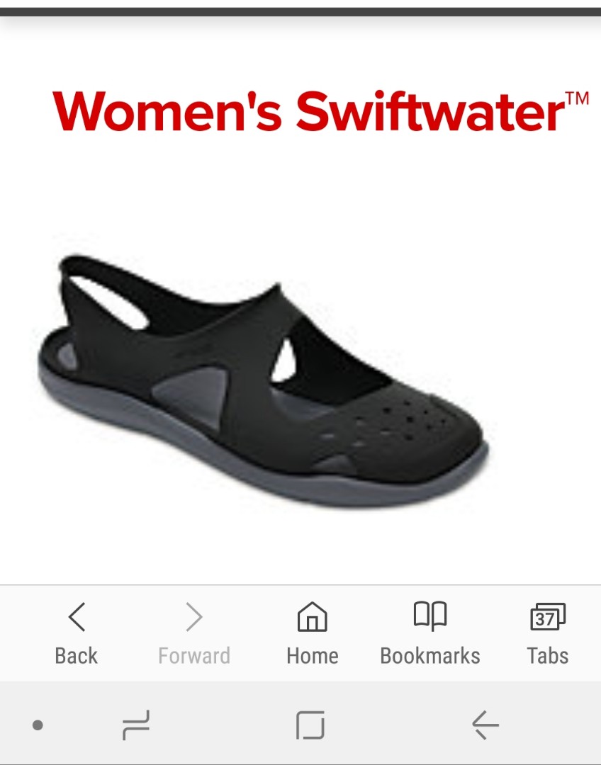 ladies swiftwater crocs