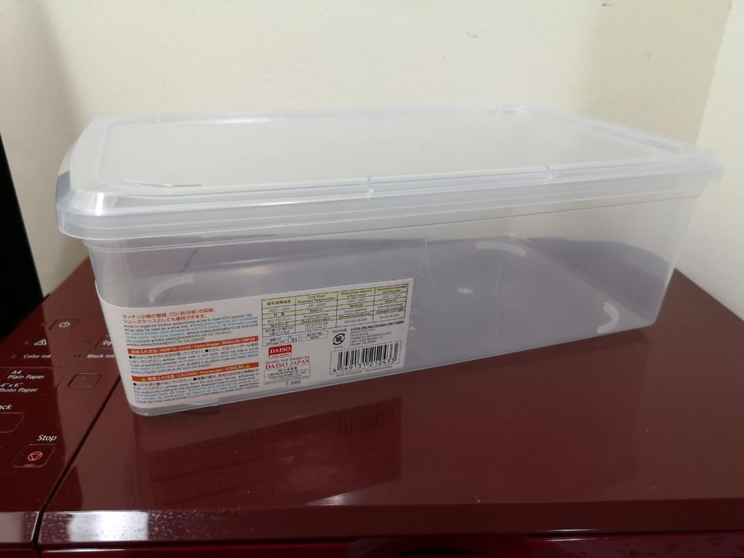 24pcs Daiso Storage Containers Stackable Everything Else On Carou