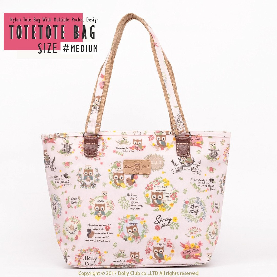 Dolly Club Shoulder Tote Bag, Women's Fashion, Bags & Wallets, Cross