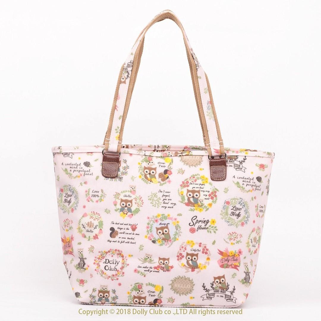 Dolly Club Shoulder Tote Bag, Women's Fashion, Bags & Wallets, Cross