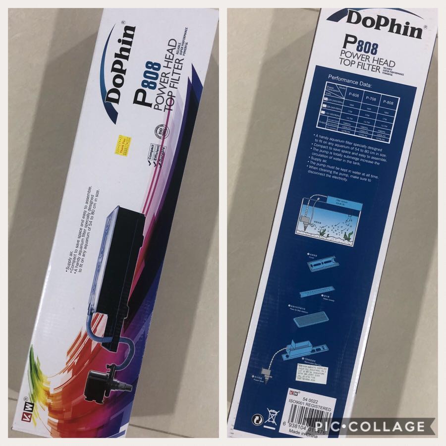 dophin aquarium filter