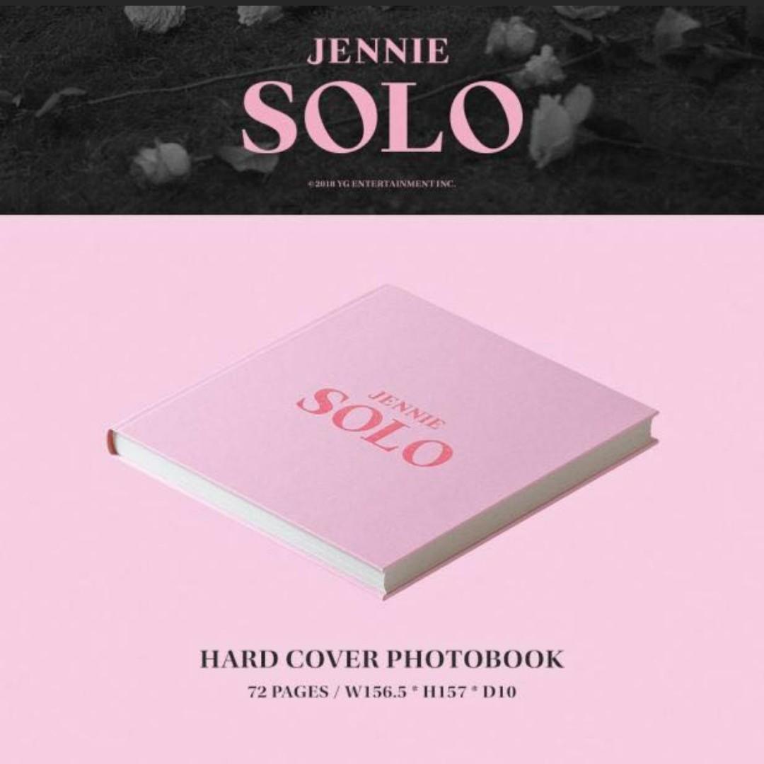 [EMS PO] JENNIE (BLACKPINK) SOLO PHOTOBOOK/ALBUM, Hobbies & Toys ...