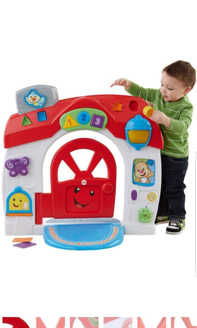fisher price learn and play house