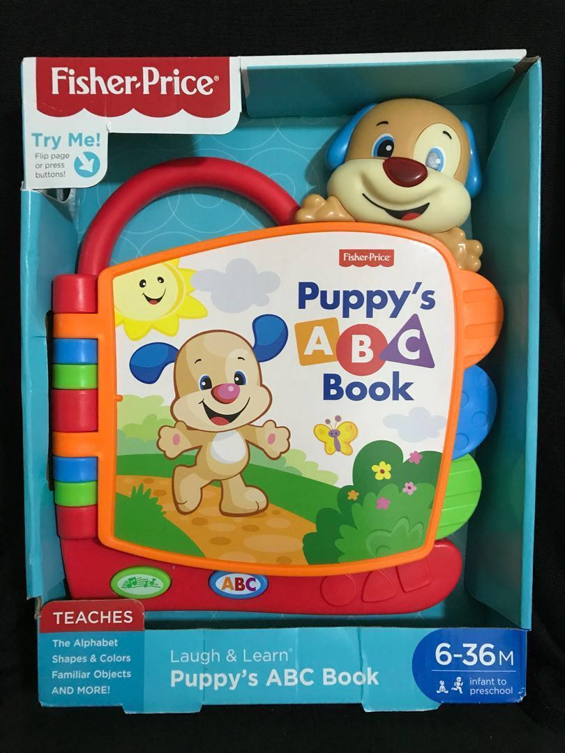 Fisher Price Puppy s ABC Book NEW Babies Kids Infant
