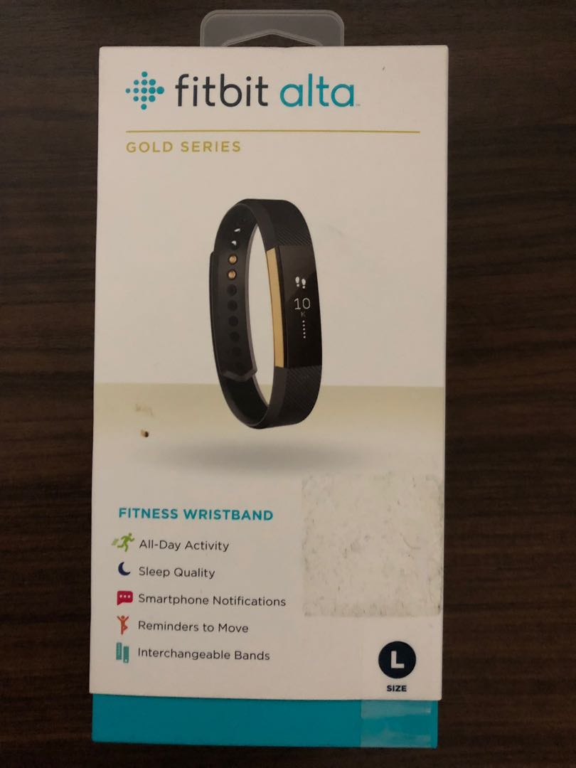 Fitbit alta gold series 2025