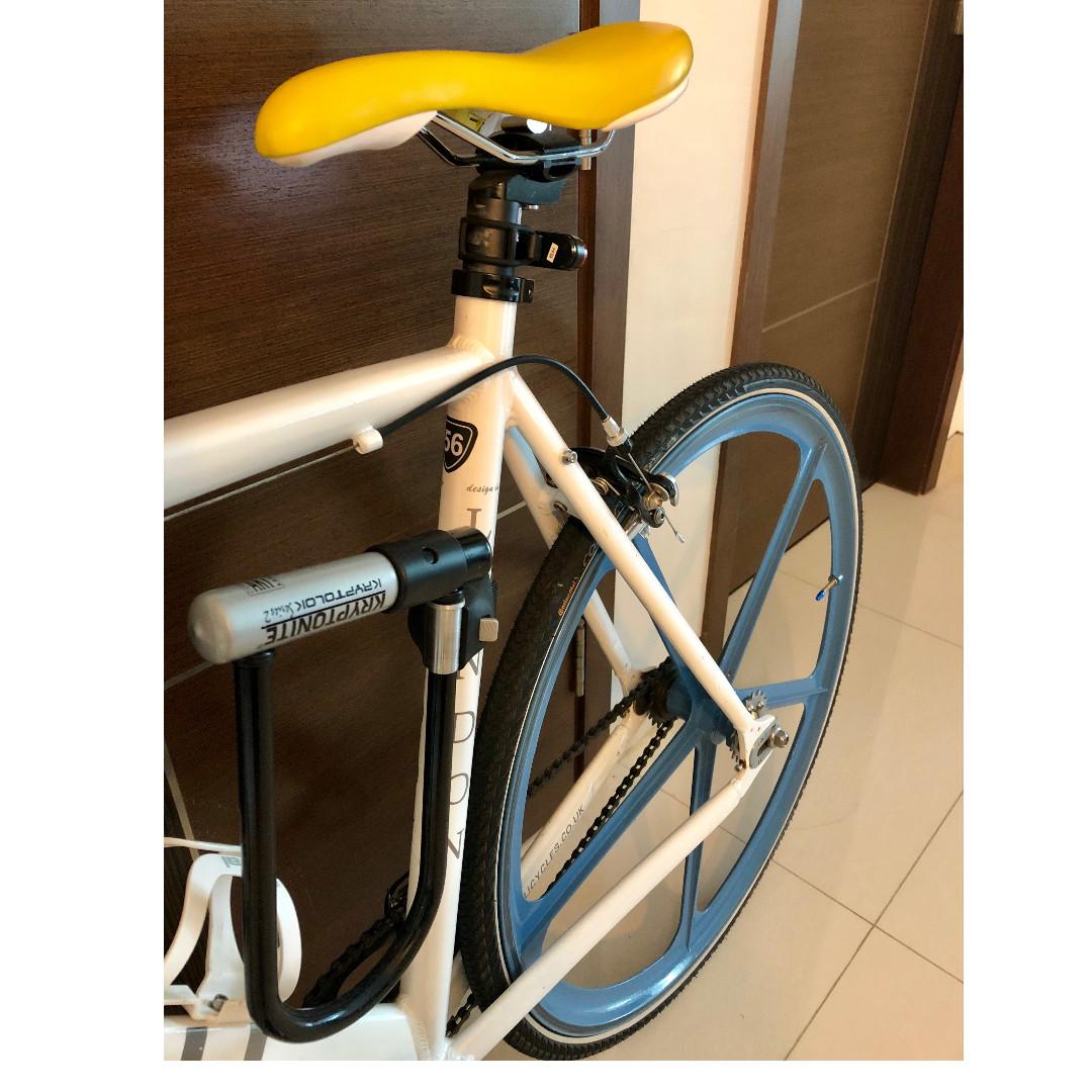 GOKU Aluminium fixed gear bike Sports Equipment Bicycles Parts