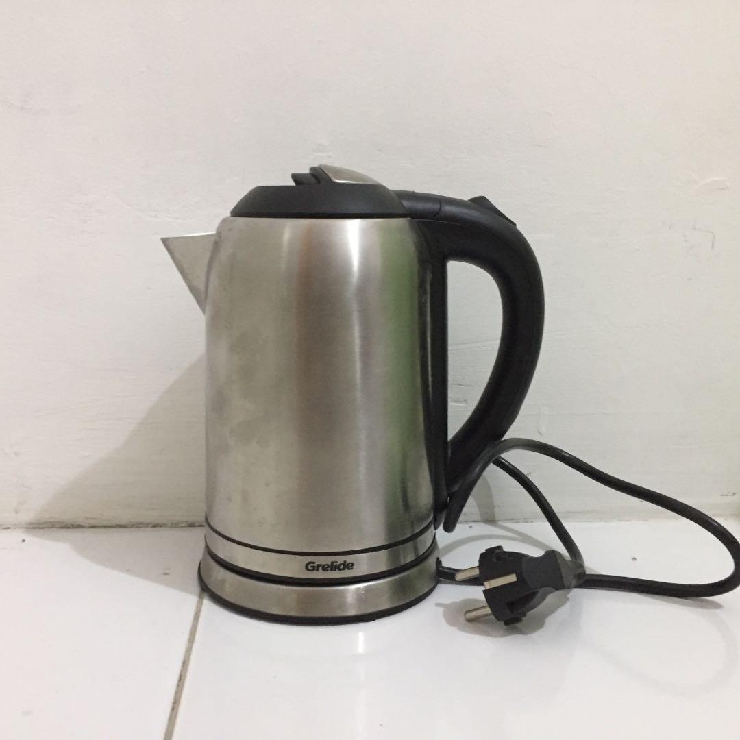 Grelide Electric Kettle WKF 210S Silver