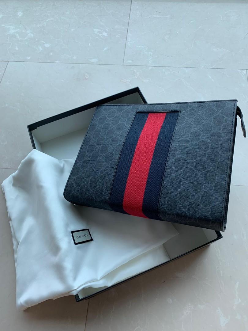 gucci web pouch