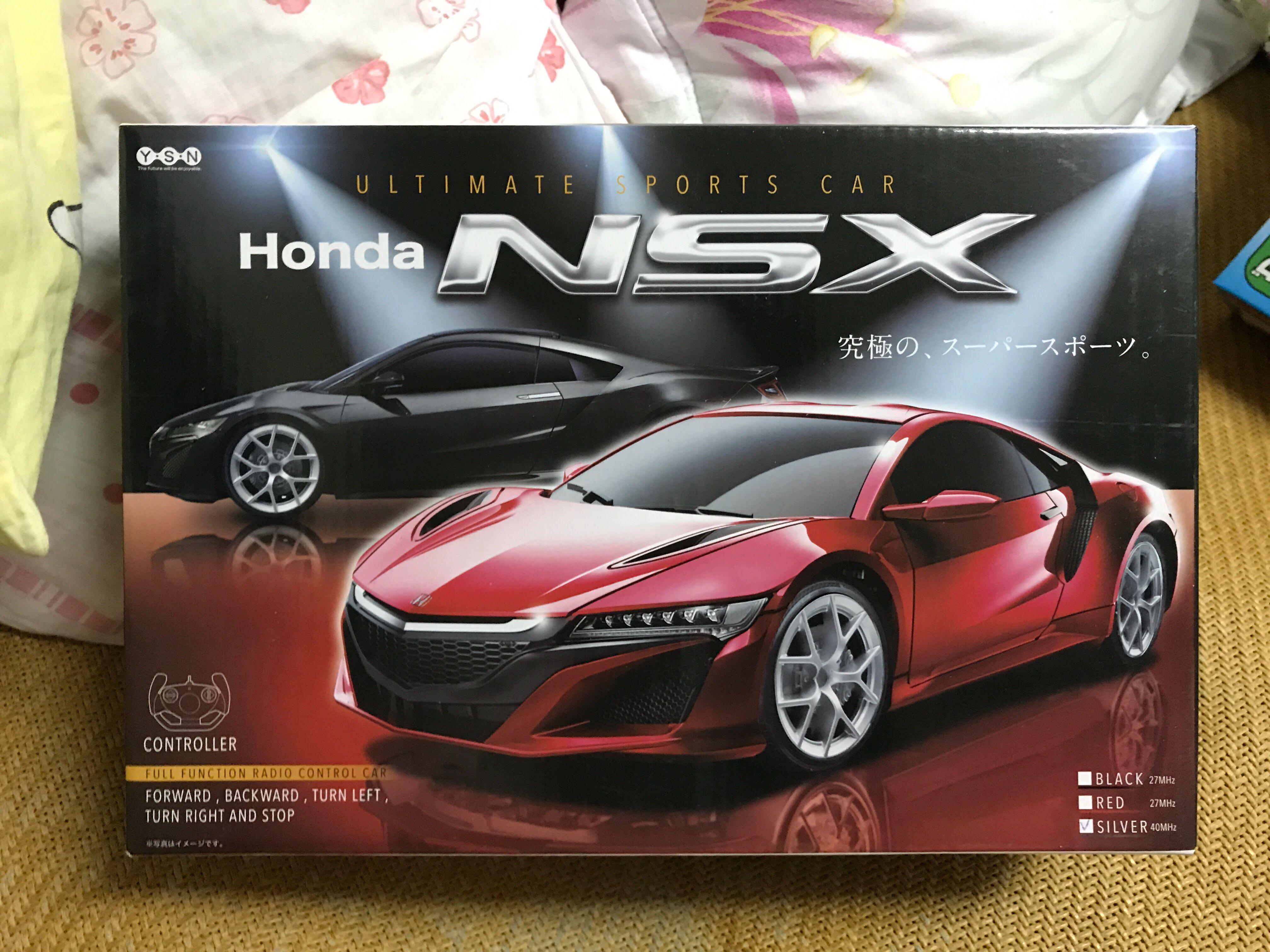 Honda NSX遙控車RC Car YSN 日本🇯🇵直送全新, 興趣及遊戲, 玩具& 遊戲