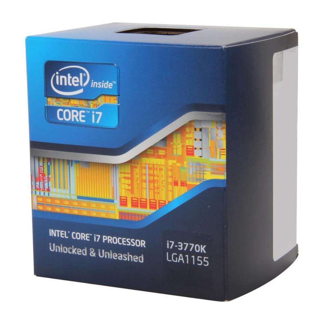 Intel I7 3770k Cpu Ivy Bridge 3 5ghz 3 9ghz Turbo Lga 1155 Bundle With Asrock Z77 Pro 3 Corsair H60 Cpu Liquid Cooler Electronics Computers Others On Carousell