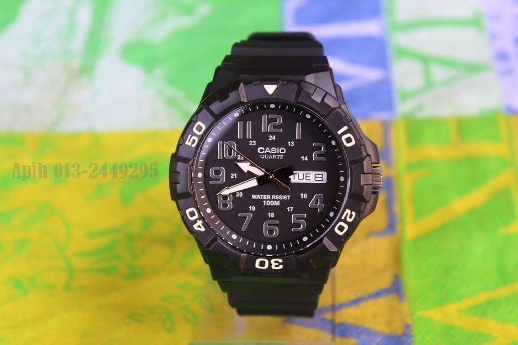 JAM CASIO ORIGINAL MRW210H9A SIZE BESAR, Men's Fashion, Watches