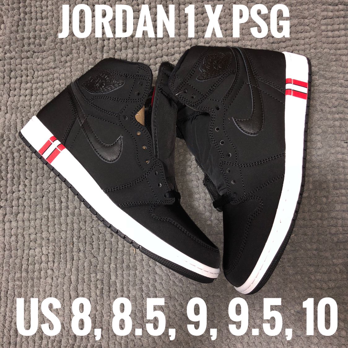 Jordan 1 x PSG, Men's Fashion, Footwear, Sneakers on Carousell
